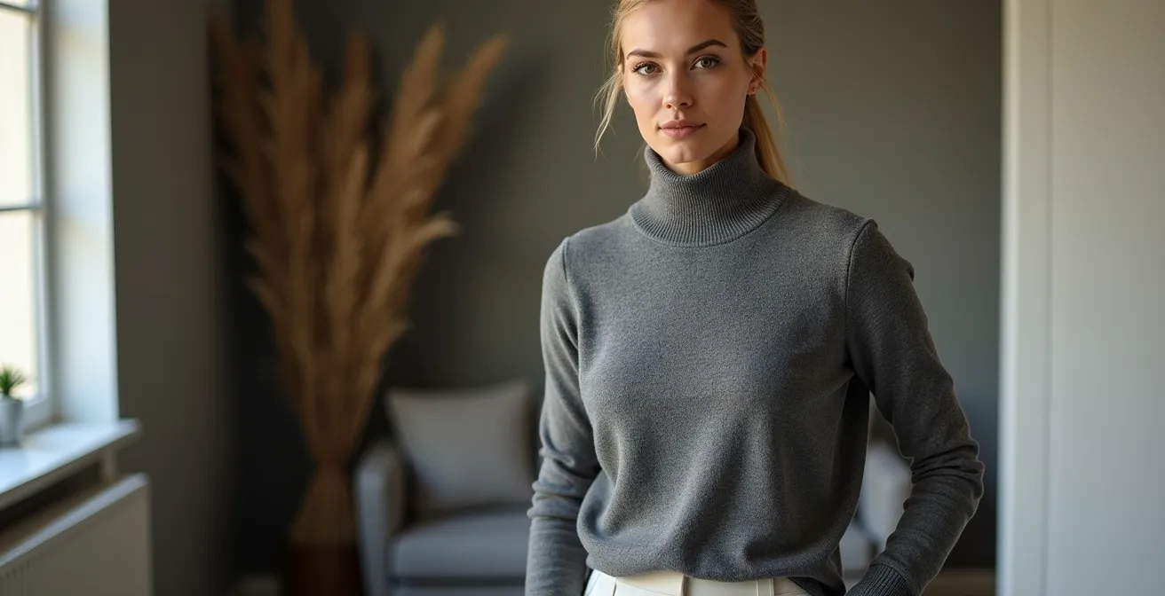 Monochromer Look in verschiedenen Grautönen mit unterschiedlichen Materialien, der die Kombination verschiedener Texturen zeigt.