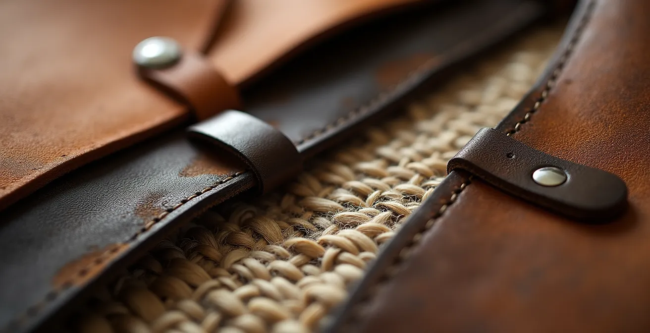 Nahaufnahme eines einzigartigen Accessoires als persönliches Markenzeichen