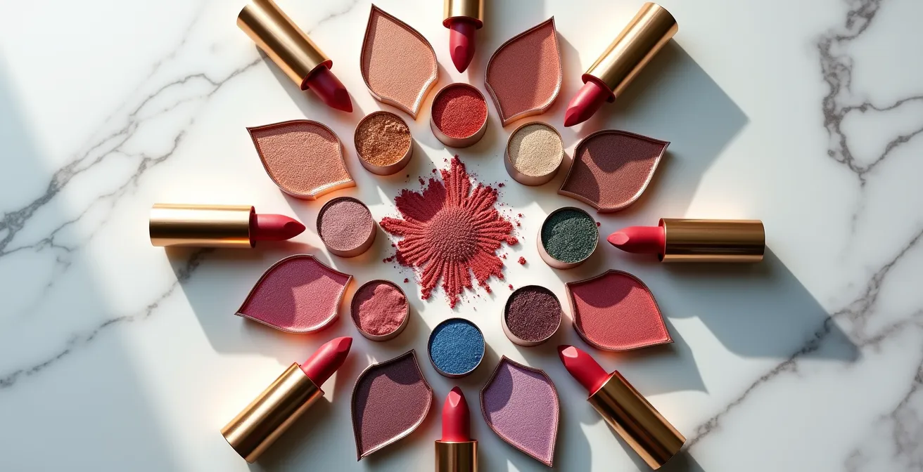 Kreative Make-up-Looks zeigen persönliche Interpretation von Beauty-Trends